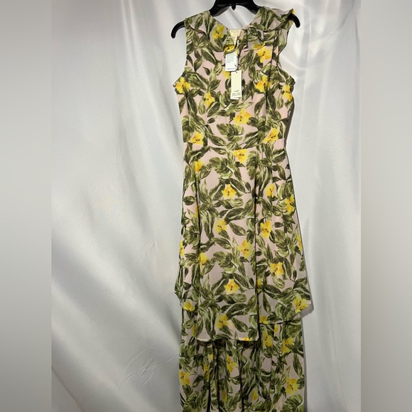 SAND & Spirit Pink Tropical dress Size Large - Picture 2 of 2